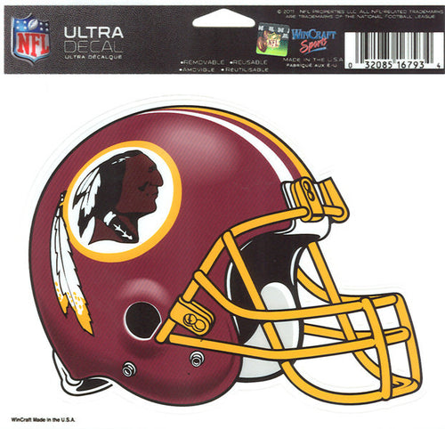 STWR1 Decal 5x6 Ultra Washington Redskins