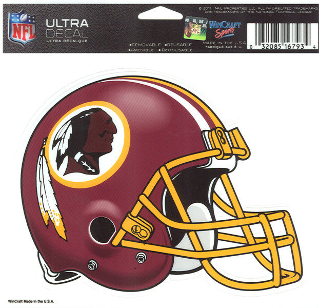 STWR1 Decal 5x6 Ultra Washington Redskins