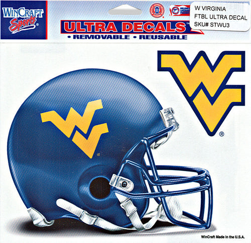STWU3 Decal 5x6 Ultra West Virginia Football