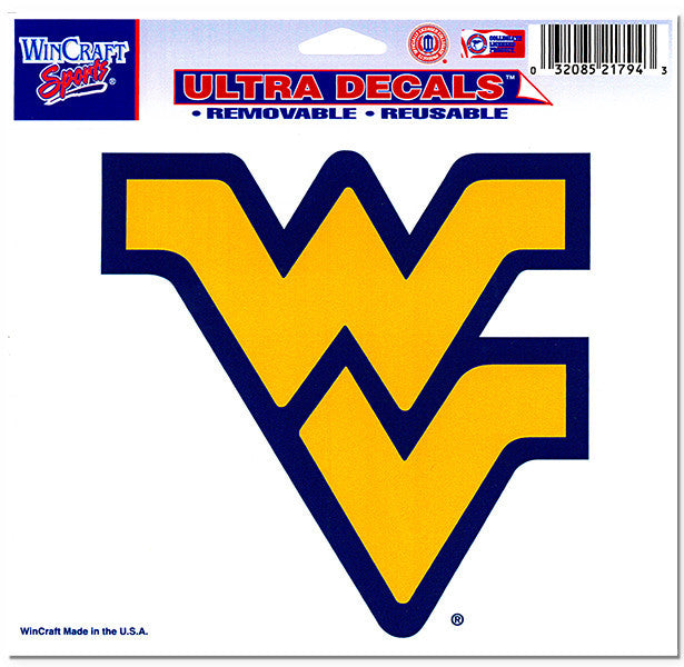 STWU5 Decal 5x6 Ultra West Virginia University