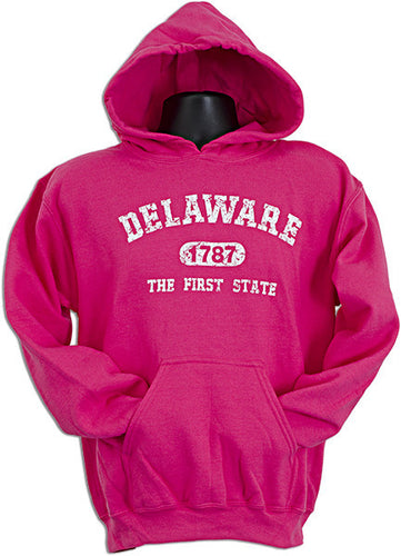 HOODED SWEATSHIRT - Delaware Arch 1787 HELICONIA
