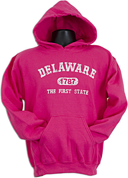 HOODED SWEATSHIRT - Delaware Arch 1787 HELICONIA