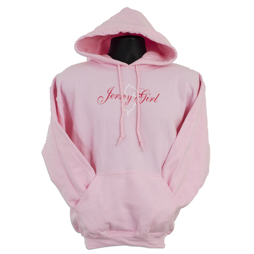 SWNJ03N Hooded Sweatshirt - Jersey Girl PINK