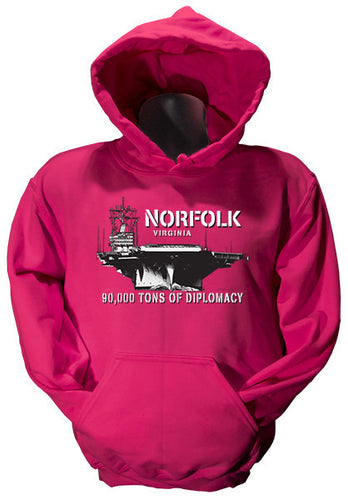 HOODED SWEATSHIRT Norfolk 90,000 Tons HELICONIA