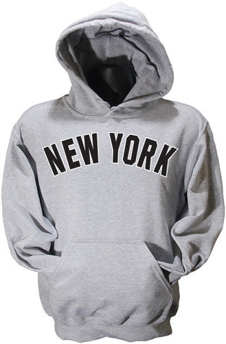 HOODED SWEATSHIRT New York Arch SPORT GREY