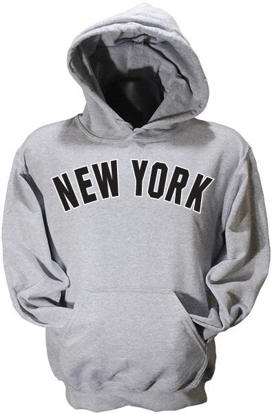 HOODED SWEATSHIRT New York Arch SPORT GREY