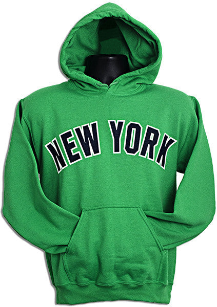 HOODED SWEATSHIRT New York Arch IRISH GREEN