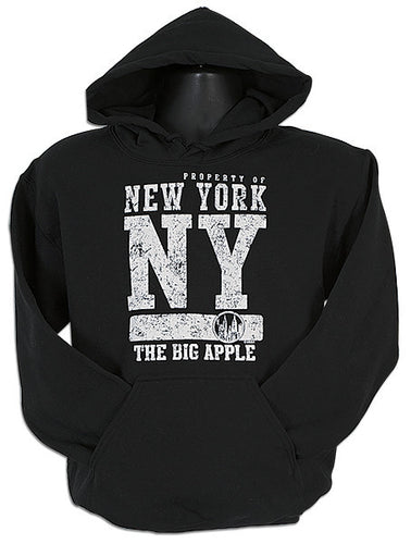 HOODED SWEATSHIRT Property of NY BLACK