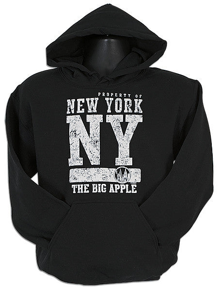 HOODED SWEATSHIRT Property of NY BLACK