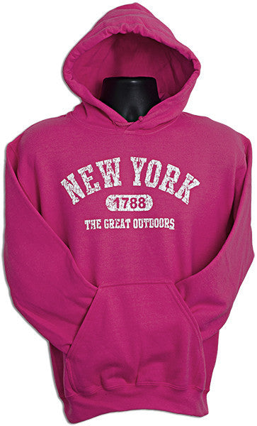 HOODED SWEATSHIRT New York 1788 HELICONIA