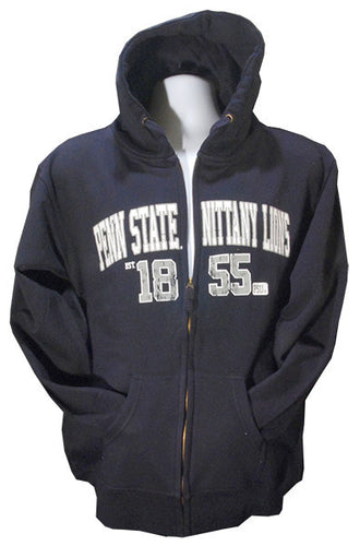 Zip Hood Penn State Bookstore Navy