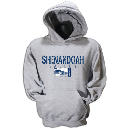 SWVA10G Hooded Sweatshirt - Shenandoah Valley GREY