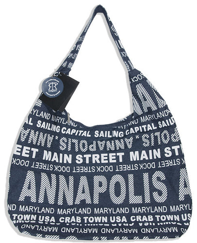 Robin Ruth Tote Bag - Big City Annapolis NAVY