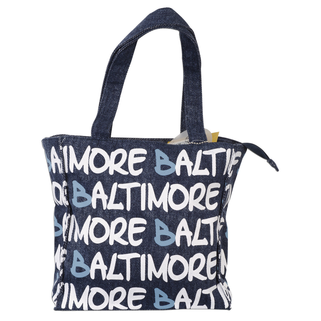 TBBM07 Tote Bag / SM - Baltimore Repeat DENIM