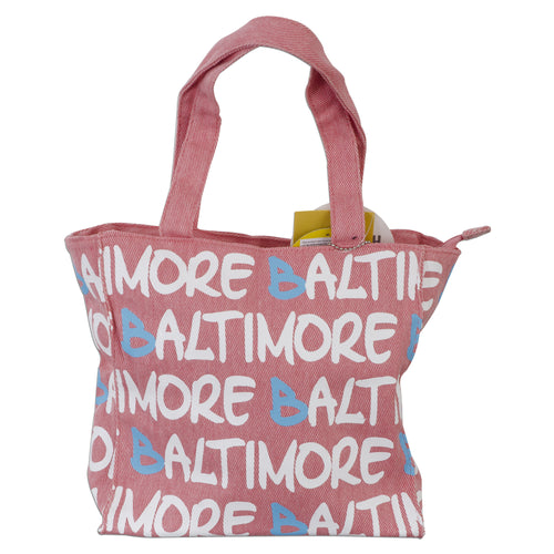 TBBM08 Tote Bag / SM - Baltimore Repeat PINK