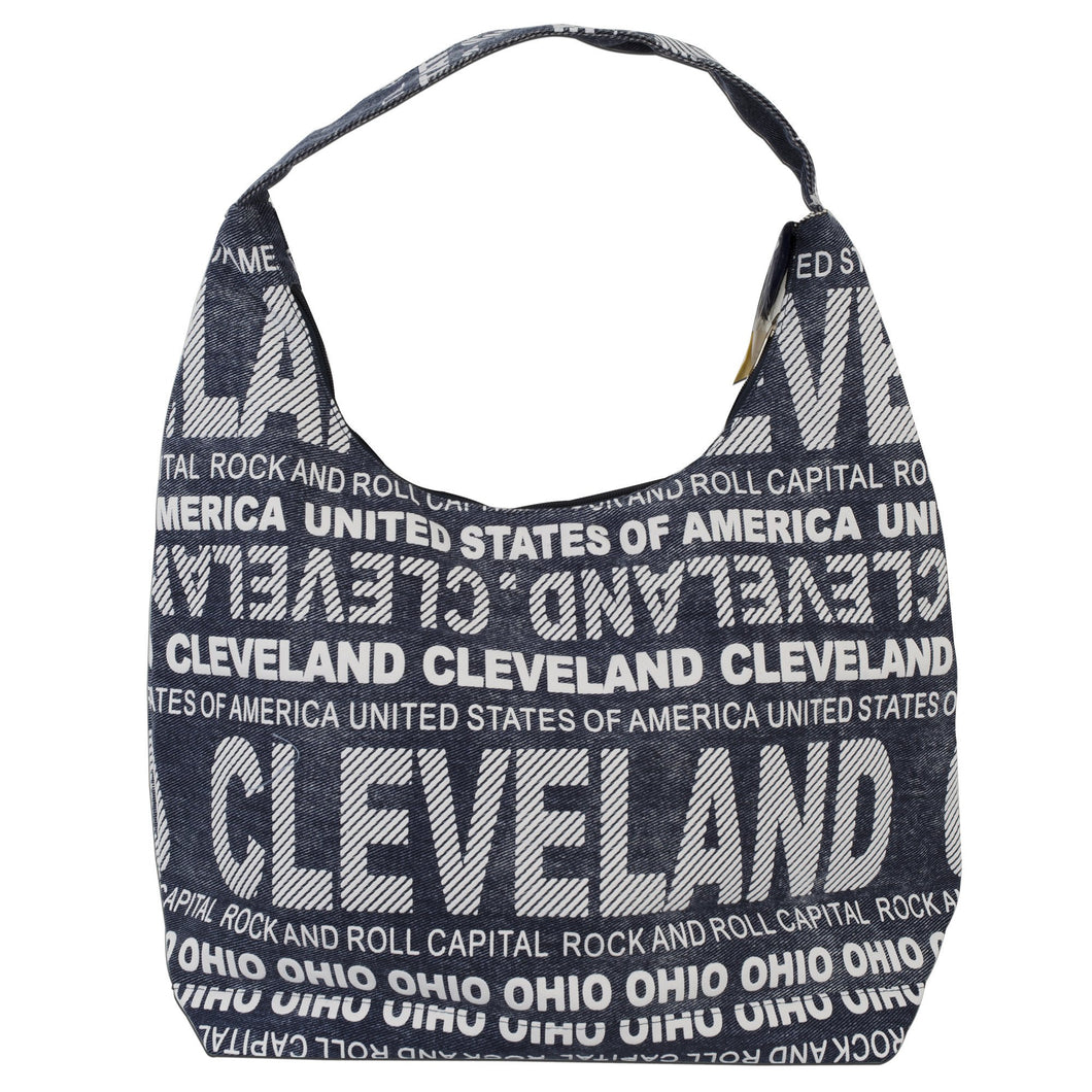 <p>The practical Robin Ruth Tote Bag - Big City - Khaki with Orange Cleveland looks great and makes a nice souvenir of your visit.</p>