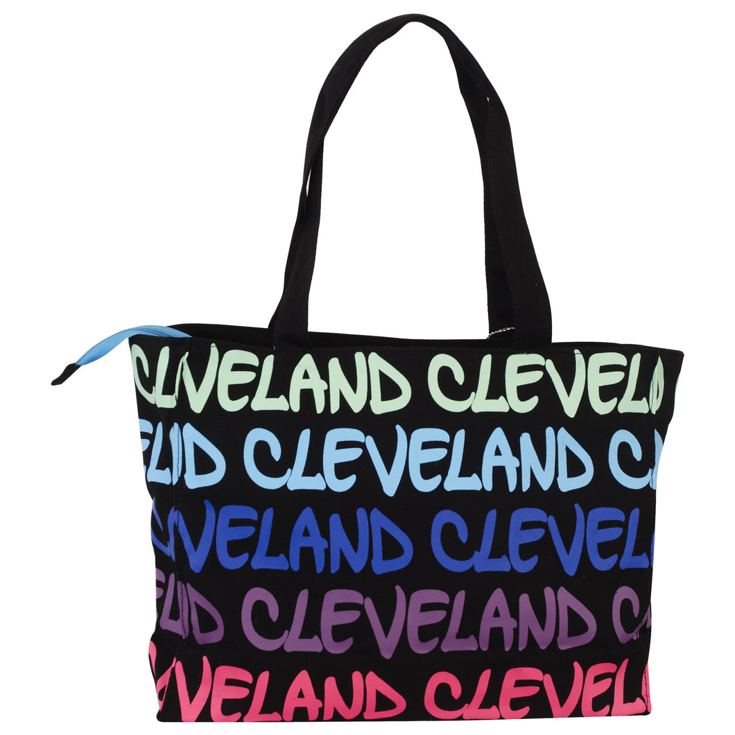 TBCL07 Robin Ruth Tote Bag - Cleveland Black