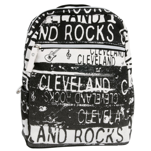 TBCL09 Small Backpack - Cleveland Rocks BLACK