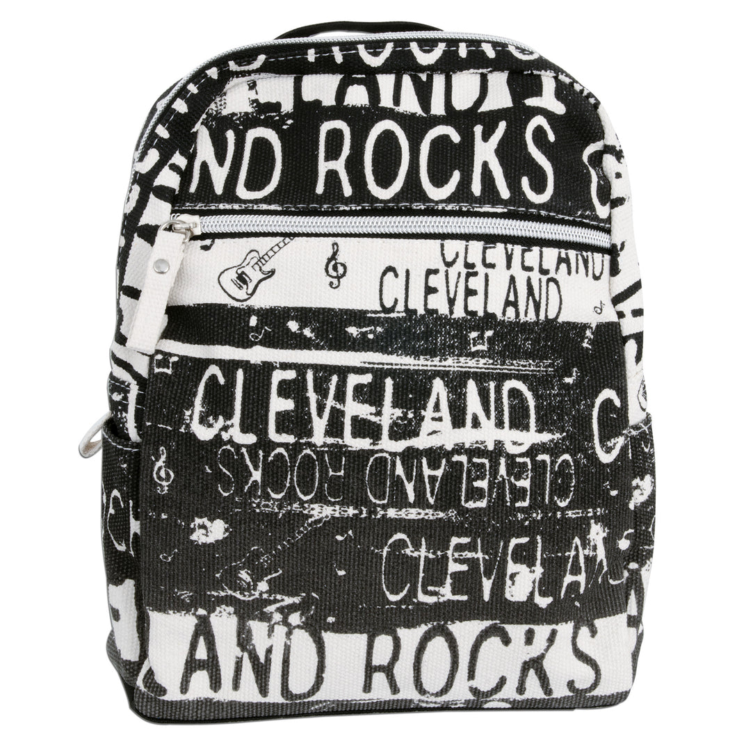 TBCL09 Small Backpack - Cleveland Rocks BLACK