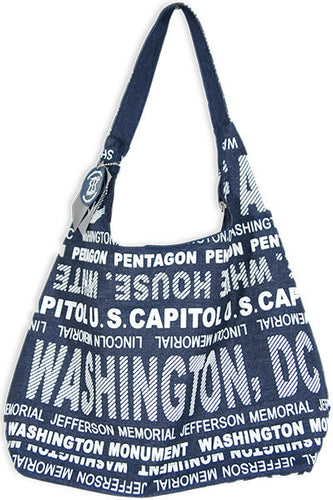 Robin Ruth Tote Bag - Big City - Navy Washington DC 