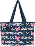 Robin Ruth Tote Bag - SMALL - Washington DC Blossoms