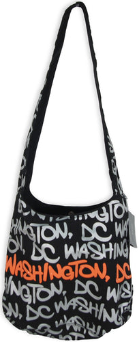Neon Round Bag - Black/Silver Washington DC 