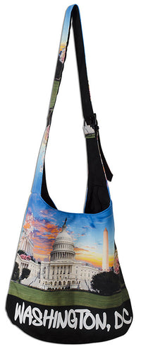 Round Sling Bag - Washington DC Photos HD