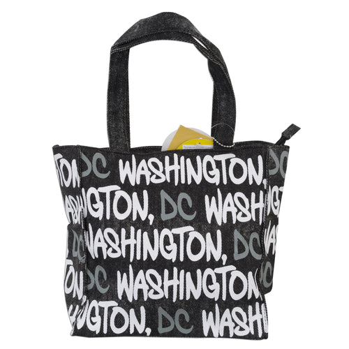 TBDC53 Tote Bag SM - Washington DC CHARCOAL