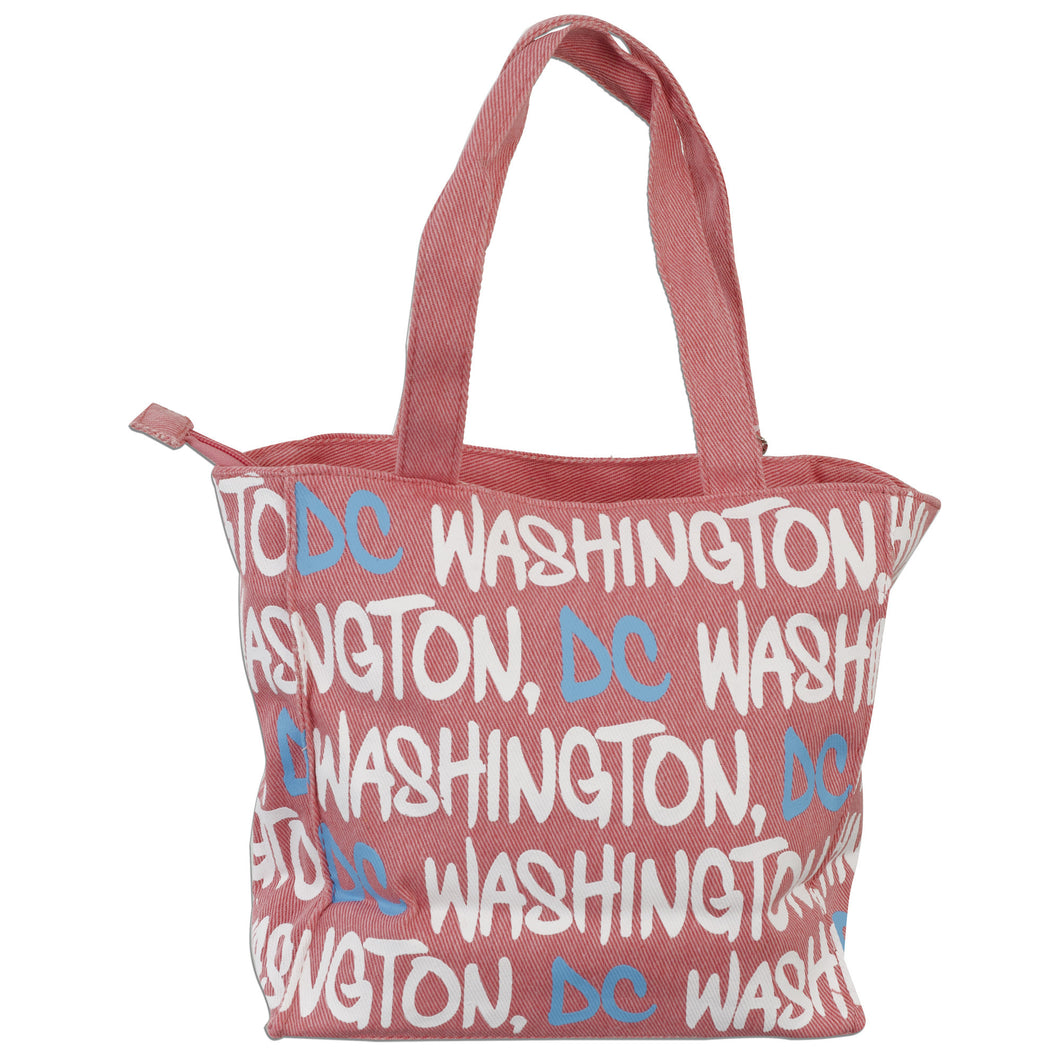 TBDC54 Tote Bag SM - Washington DC PINK