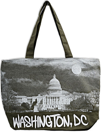 Robin Ruth Tote Bag - Photo - DC Capitol Black/Olive 