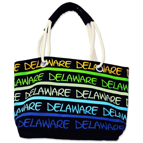 Robin Ruth Beach Bag - Delaware Rainbow Blue 