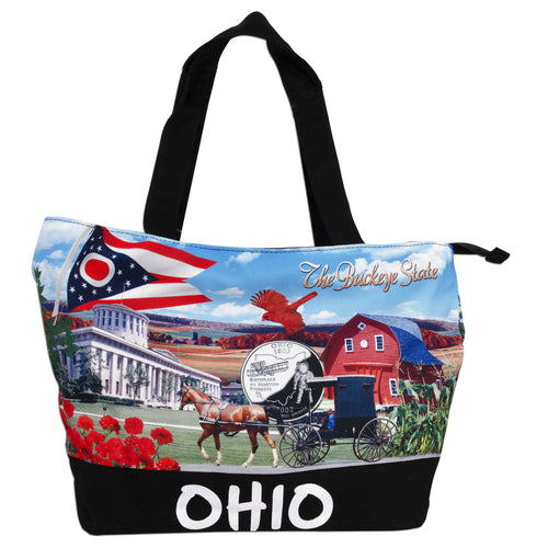 TBOH06 Tote Bag - Ohio Symbols HD