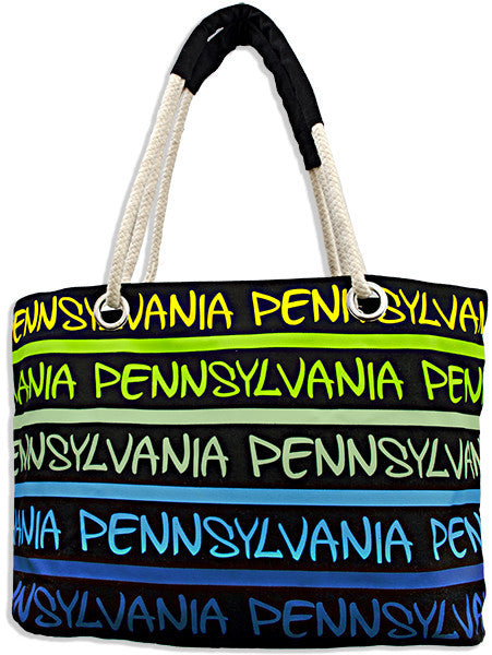 Robin Ruth Beach Bag - Pennsylvania Rain