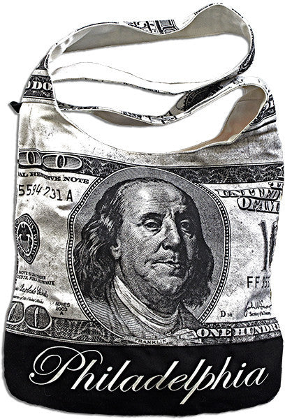 Robin Ruth Sling Bag - Ben Franklin $100 Bill