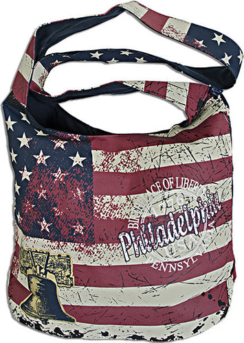 Robin Ruth Sling Bag - USA Flag Philadelphia 