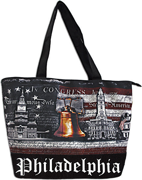 Robin Ruth Tote Bag - Philadelphia Skyline Color 