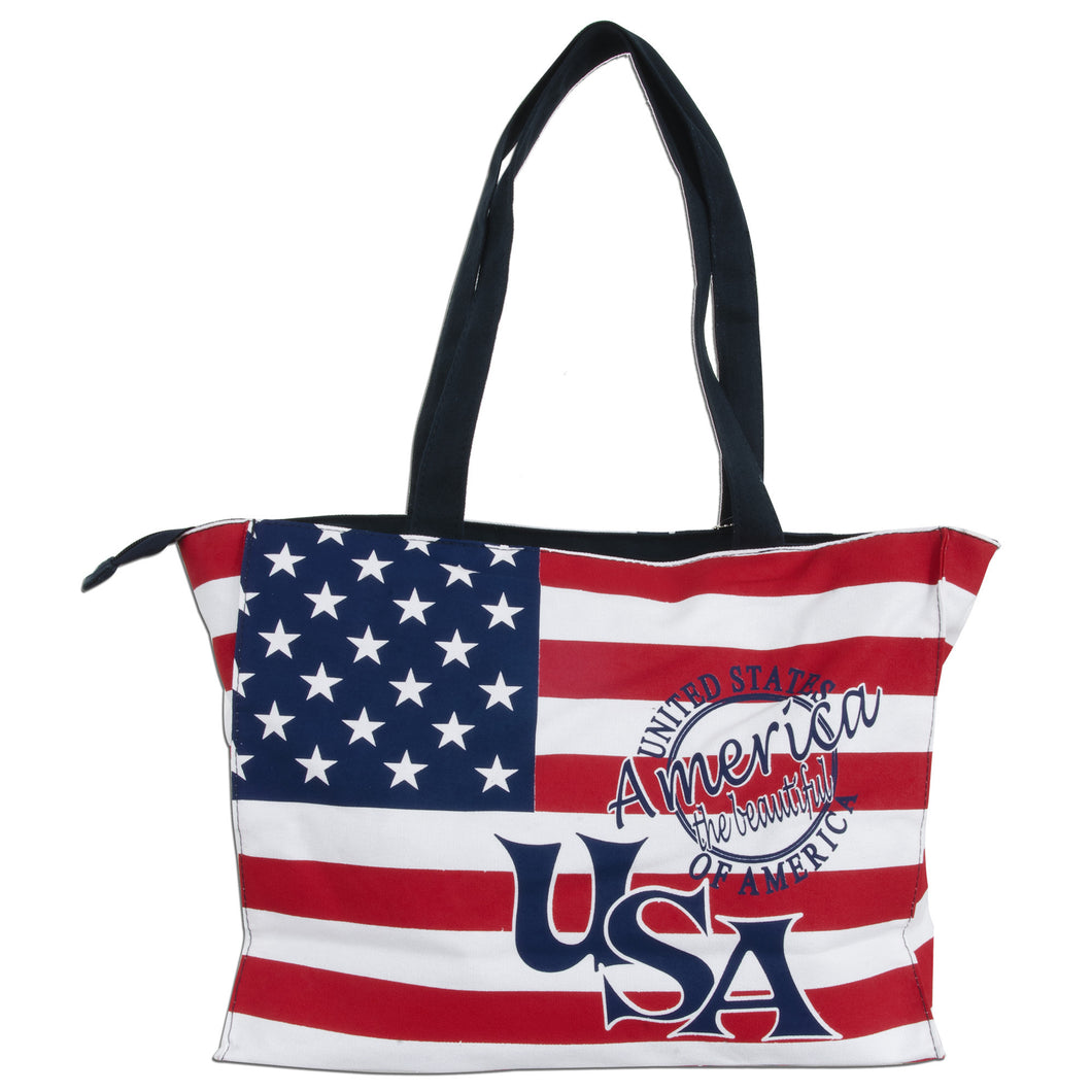 TBUS02 Robin Ruth Tote Bag - USA Flag