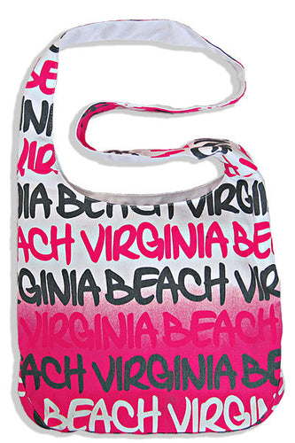 Robin Ruth Sling Tote Bag - FADE PINK - Virginia Beach 