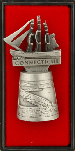 Thimble Pewter Connecticut Schooner