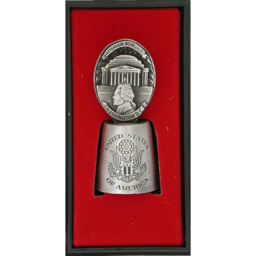 THDC06 Thimble / Pewter - Wash DC Jefferson