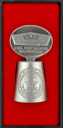 Thimble Pewter DC The Pentagon