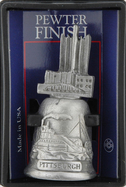 Thimble Pewter Pittsburgh Skyline