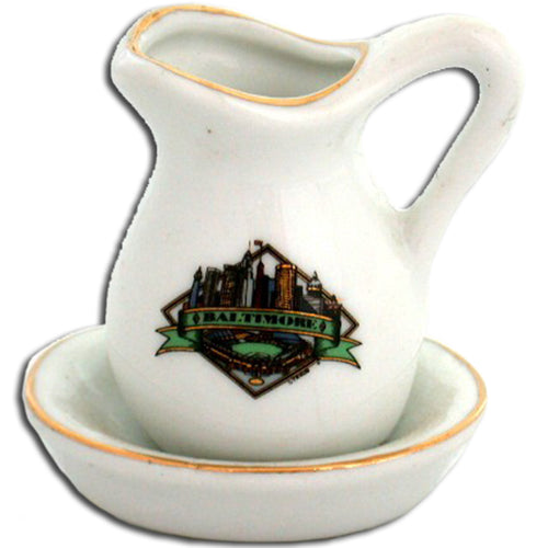 Toothpick Holder Pitcher Baltimore
