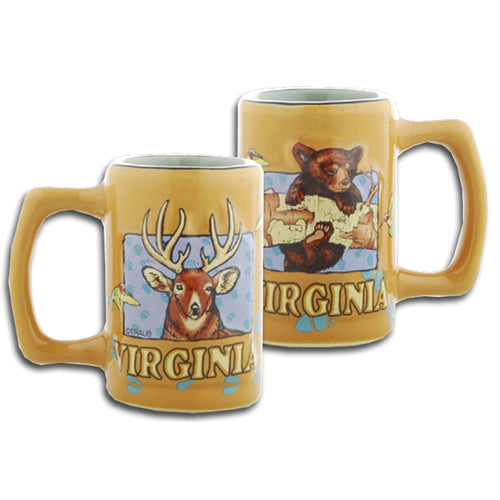 Toothpick Holder Raised Wildlife Virginia