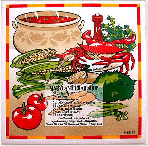 Tile Maryland Crab Soup Recipe