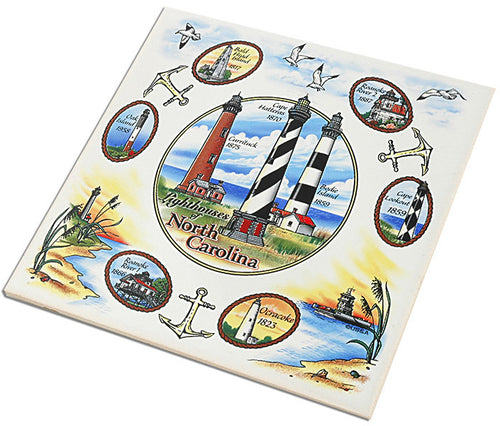 Tile Lighthouses of North Carolina