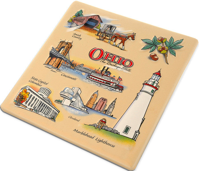 Tile Raised Tan Ohio