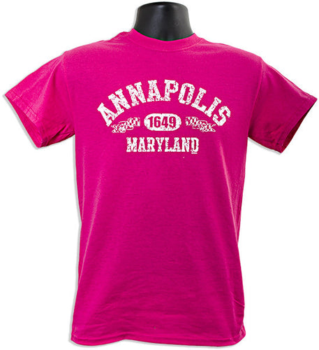 T-Shirt Annapolis 1649 Distress HELICONIA