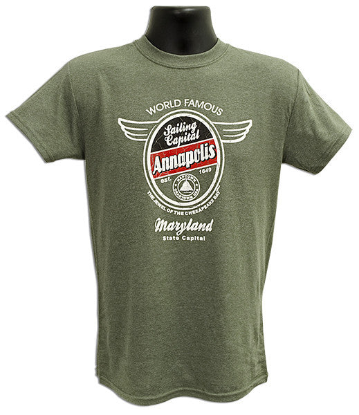 T-Shirt - Annapolis Aero Oval MILITARY