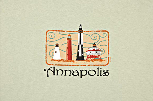 T-Shirt Annapolis Skipjack Distressed ANTHRACITE GREY 65000